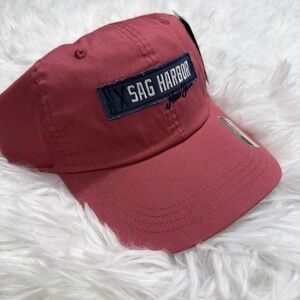 SAG HARBOR NY Hat Unisex AHEAD HEADWEAR New York Cotton Hiking Casual Light New!